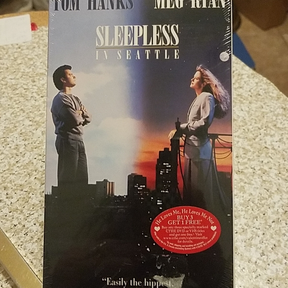 SLEEPLESS IN SEATTLE Other - Sealed VHS Sleepless in Seattle